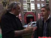 Real Dutch Prostitute Gets Cum On Pussy