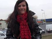 Amateur Brunette Czech Girl Fucked And Squirts For Money