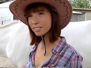 Eurobabe Flashes Tits And Screwed Up In Exchange For Cash