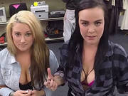 Hot Lesbian Couple Gets Persuaded To Have Sex For Cash