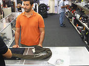 Innocent Hot Military Dude Sucked Two Monster Dick In The Pawnshop