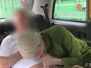 Short Haired Amateur Anal Banged In Fake Taxi In Public
