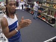 A Black Guy Sells His Gfs Pussy With Pervert Pawnkeeper