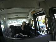 Horny Customer Fucked By Pervert Driver In The Backseat