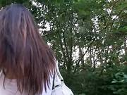 Amateur Czech Girl Pussy Fucked In Public For Some Cash