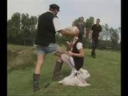 Slim German Blonde Went To The Countryside And Had Many Sex Adventures With Local Guys