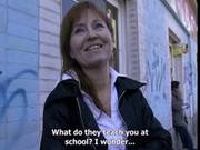 Czech Lady, Vlasta Got Some Money From A Stranger Who Wanted To Fuck Her In A Public Place