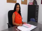 Secretary With Tasty Cunt And Tits Bangs Her Boss