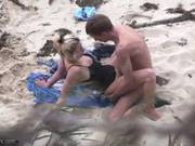 Hot Sex By The Beach With Amateurs Who Think They Found A Hidden Spot To Screw At