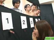 Husband Watches His Dirty Asian Wife Screw Total Strangers For Money