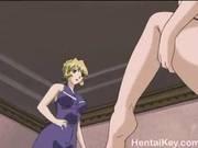 Hentai Threesome With A Milf And A Teen Couple - Big Tits And Raw Hentai Sex