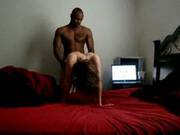 Kinky White Girl Slammed From Behind By A Big Black Guy With No Mercy At All