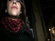 Hot Euro Brunette Fucked In Hallway