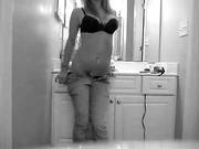 Sexy Bathroom Striptease