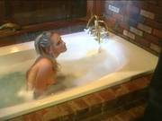 Fresh Amateur With Nice, Natural Tits Having An Interracial Fuck By The Tub