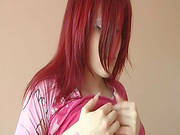 Young Redhead Fingering On Cam