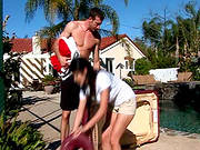 Amazing Latins Fucked In Outdoor