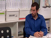 Office Cougar Drilled By He Boss