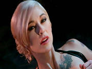 Tattooed Pornstar In Rough Oenetration Show