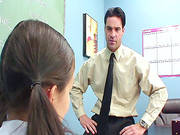 Sweet Office Fuck With Skinny Asian