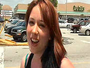 Street Blowjob With Chubby Teen