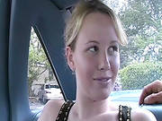 Blondie Sucks It In The Car