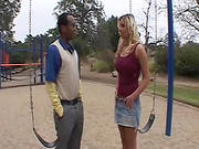 Interracial Hard Fucking With A Gorgeous Gal