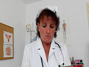 Deep Masturbation By Mature Nurse