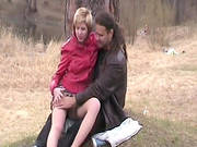 Outdoor Cock Sucking With A Horny Milf