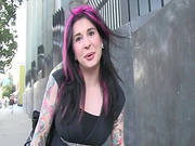 Hot Blowing On Cock For Young Emo Slut