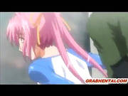 Tied Up Hentai Gets Hard Fucked While Her Bondage Friend Watchin