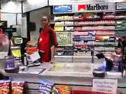 Quickie Mart Blowjob And Swallows.