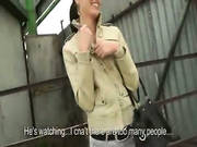 Willing Euro Sweetie Fucked In The Street Of Amsterdam For Cash