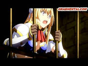 Bondage Hentai With Gagged Brutally Fucked In The Dungeon
