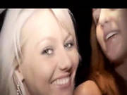 Extreme Group Foursome In The Limo -2