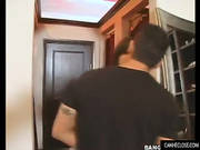 Husband  Gets Blowjob From Wife
