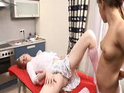 Teen Cutties Playing With Toy