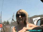 Hot Teen Enjoys A Fucking Ride -4