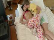 Lustful Teen Girl Shaved Tight Pussy Hard 