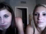 Two Hot Horny Teens Show Off On Omegle