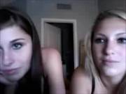 Two Hot Horny Teens Show Off On Omegle