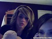 Teenager Cums On Cam