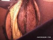 Hot Asian Gets Cunt Fingered In Close Up 