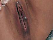 Slender Blonde With Pierced Minge Gets Naked And Nasty