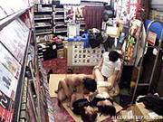 Sexy Asian Babes Gets Nailed By Two Hunks