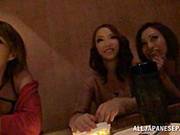 Young Asian Babes Are Ready To Fuck In Group Action