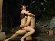 Japanese Milf Fucked From Behind With Cum On Her Tits
