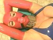 Extremely Busty Babe In Latex Gets Tortured