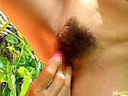Mako Katase Asian Model Gets Outdoor Sex