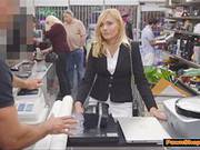 Milf Wants To Pawn Office Belongings And Earn Extra By Fucking